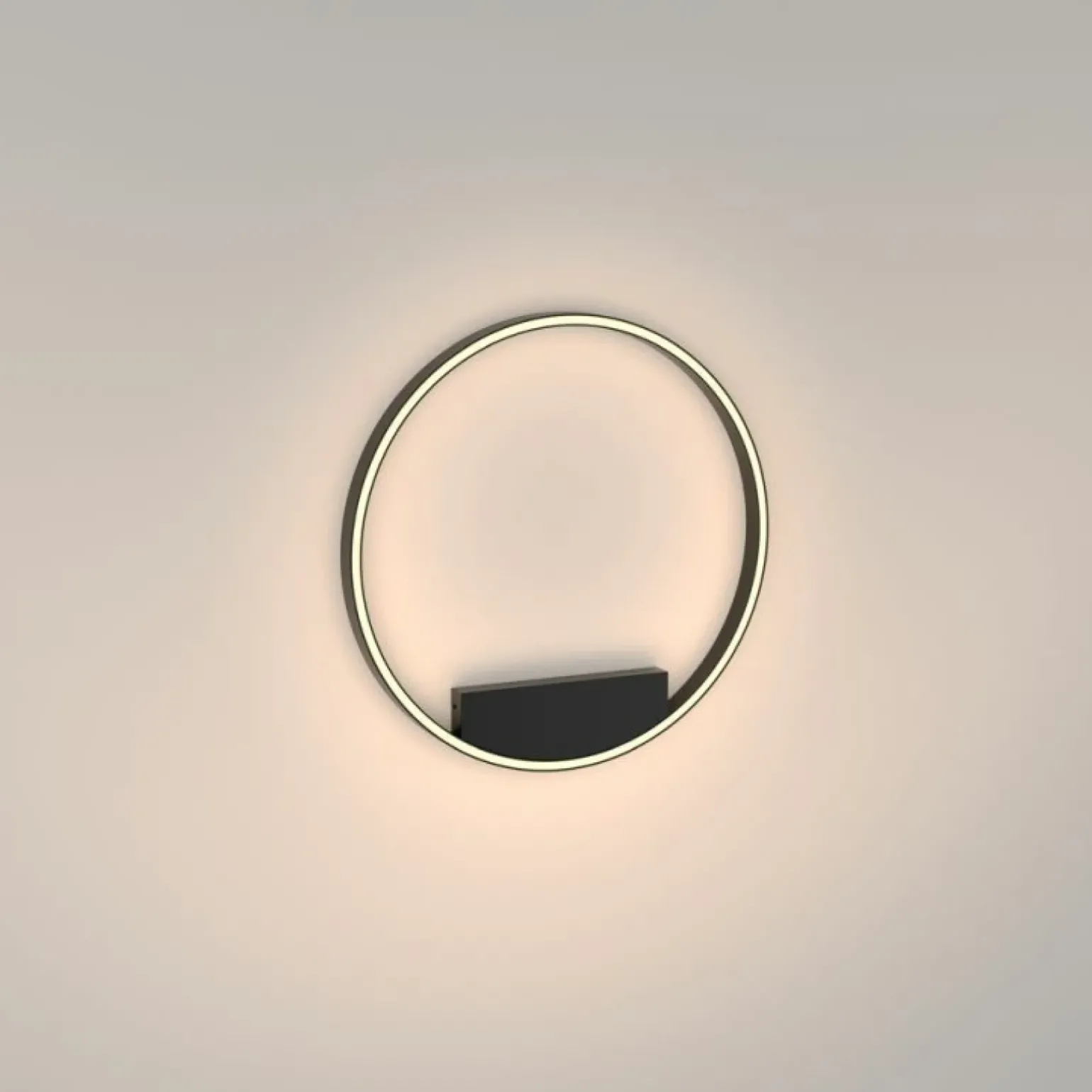 Sklep Kaja Czarna lampa sufitowa, zintegrowany LED MOD058CL-L35B3K z serii RIM