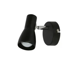 Sklep Kaja Czarna lampa sufitowo-ścienna spot 91-50618 PICARDO | Kaja Oświetlenie