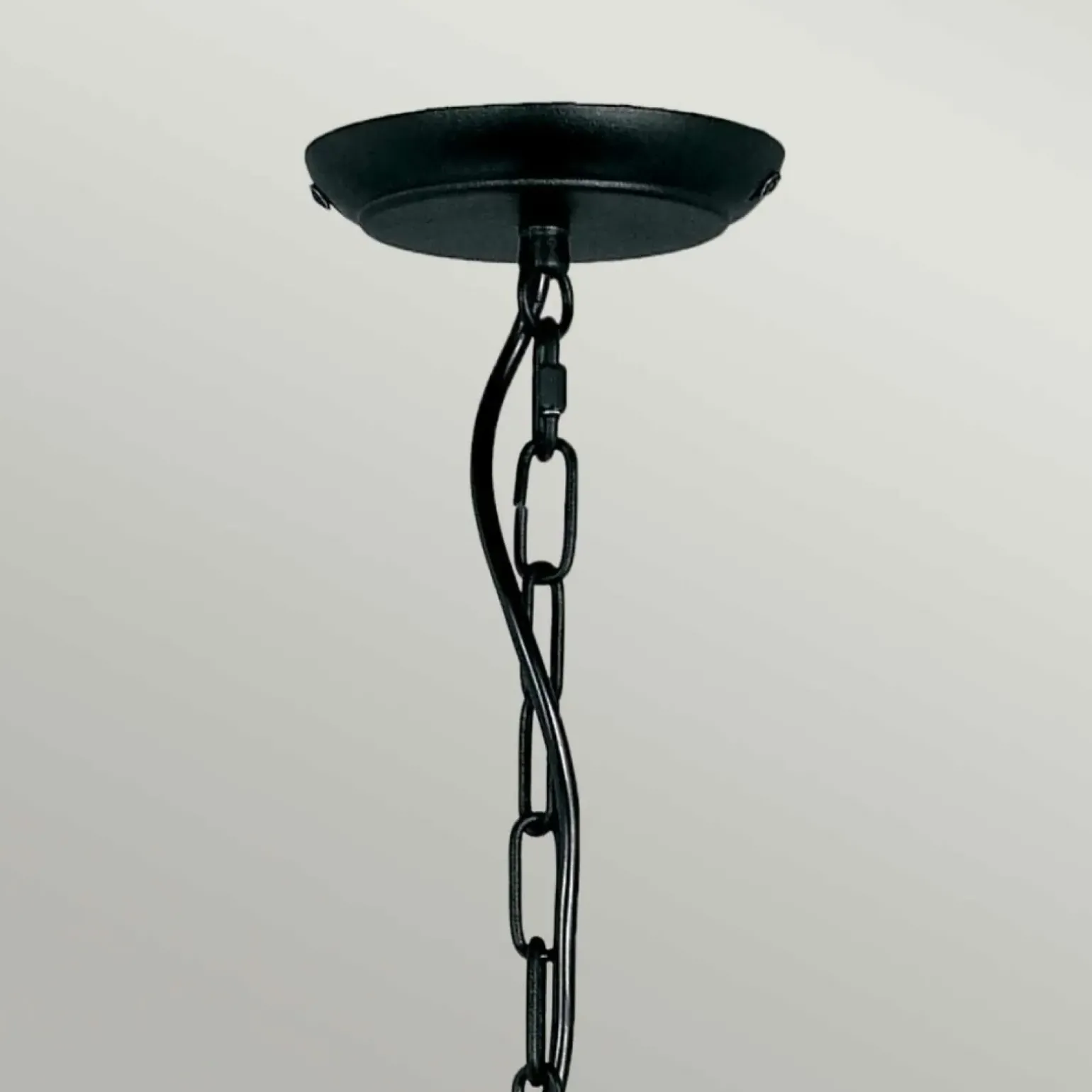 Sklep Kaja Czarna lampa wisząca na łańcuszku ART5-BLACK z serii ARTISAN