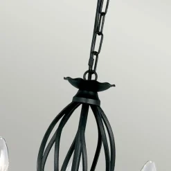 Sklep Kaja Czarna lampa wisząca na łańcuszku ART5-BLACK z serii ARTISAN