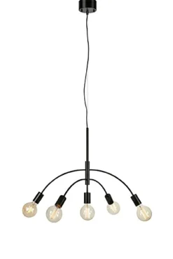 Cheap Czarna lampa wisząca w stylu industrialnym 108286 | Kaja Oświetlenie Żyrandole Nowoczesne