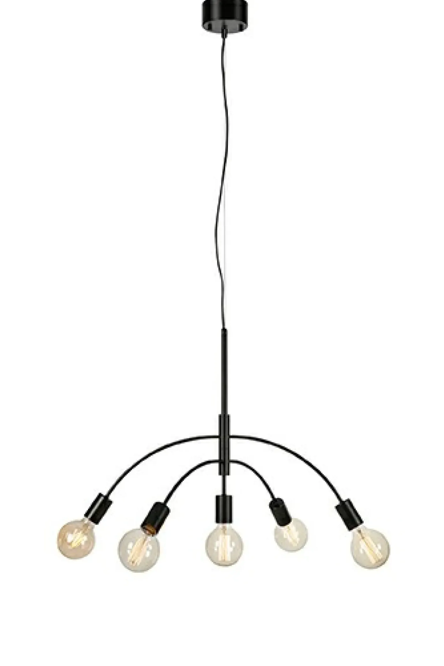 Cheap Czarna lampa wisząca w stylu industrialnym 108286 | Kaja Oświetlenie Żyrandole Nowoczesne