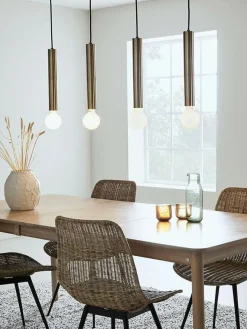 Cheap Czarna lampa wisząca z czterema kloszami 108264 | Kaja Oświetlenie Żyrandole Nowoczesne