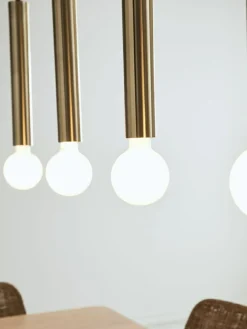 Cheap Czarna lampa wisząca z czterema kloszami 108264 | Kaja Oświetlenie Żyrandole Nowoczesne