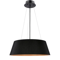 Cheap Czarna lampa wisząca z dekoracyjnym abażurem 31-24183 z serii UMBRIA | Kaja Oświ Żyrandole Nowoczesne