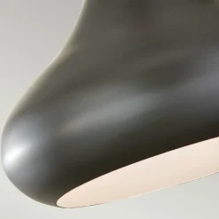 Hot Czarna lampa wisząca, z dużym gwintem FE-BESO-P-M-DBZ z serii BESO Żyrandole Nowoczesne