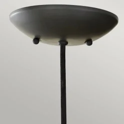 Clearance Czarna lampa wisząca z ozdobą FE-BESO-P-S-DBZ z serii BESO Żyrandole Nowoczesne