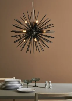 Cheap Czarna lampa wisząca z regulacją wysokości 108048 | Kaja Oświetlenie Żyrandole Nowoczesne