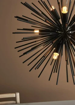 Cheap Czarna lampa wisząca z regulacją wysokości 108048 | Kaja Oświetlenie Żyrandole Nowoczesne