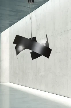 Cheap Czarna lampa wisząca z wyszukanym kloszem 585/2 | Kaja Oświetlenie Żyrandole Nowoczesne