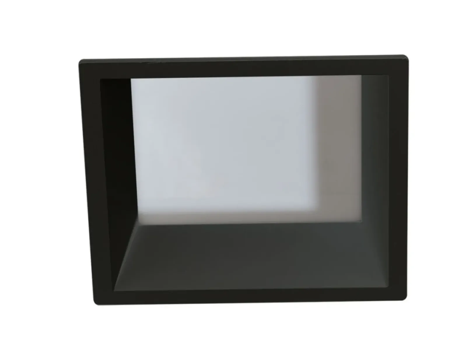 Sklep Kaja Czarna lampa wpustowa kwadratowa LED 3000K AZ4227 AIDA | Kaja