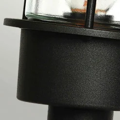 Sklep Kaja Czarna lampa zewnętrzna, niska HELSINGOR-PED-BK z serii HELSINGOR