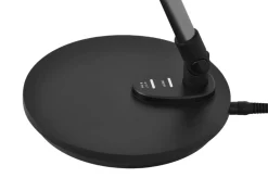 Sklep Kaja Czarna lampka biurkowa, wbudowany LED K-BL1528 z serii LOLEK