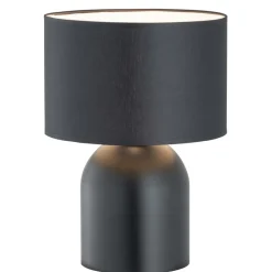 Sklep Kaja Czarna lampka idealna na szafkę nocną 1322/LN1 ASPEN | Kaja