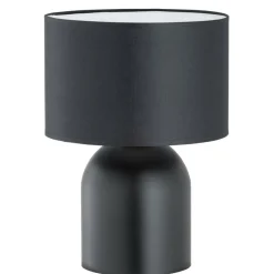 Sklep Kaja Czarna lampka idealna na szafkę nocną 1322/LN1 ASPEN | Kaja