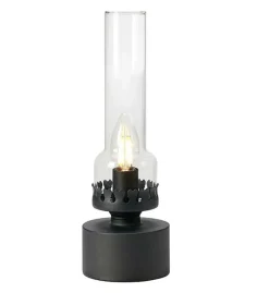 Sklep Kaja Czarna lampka inspirowana lampą naftową 108786 KANDELLA | Kaja