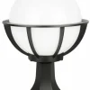 Sklep Kaja Czarna lampka ogrodowa z koszykiem i kloszem K 4011/1/KPO 250 | Kaja Oś