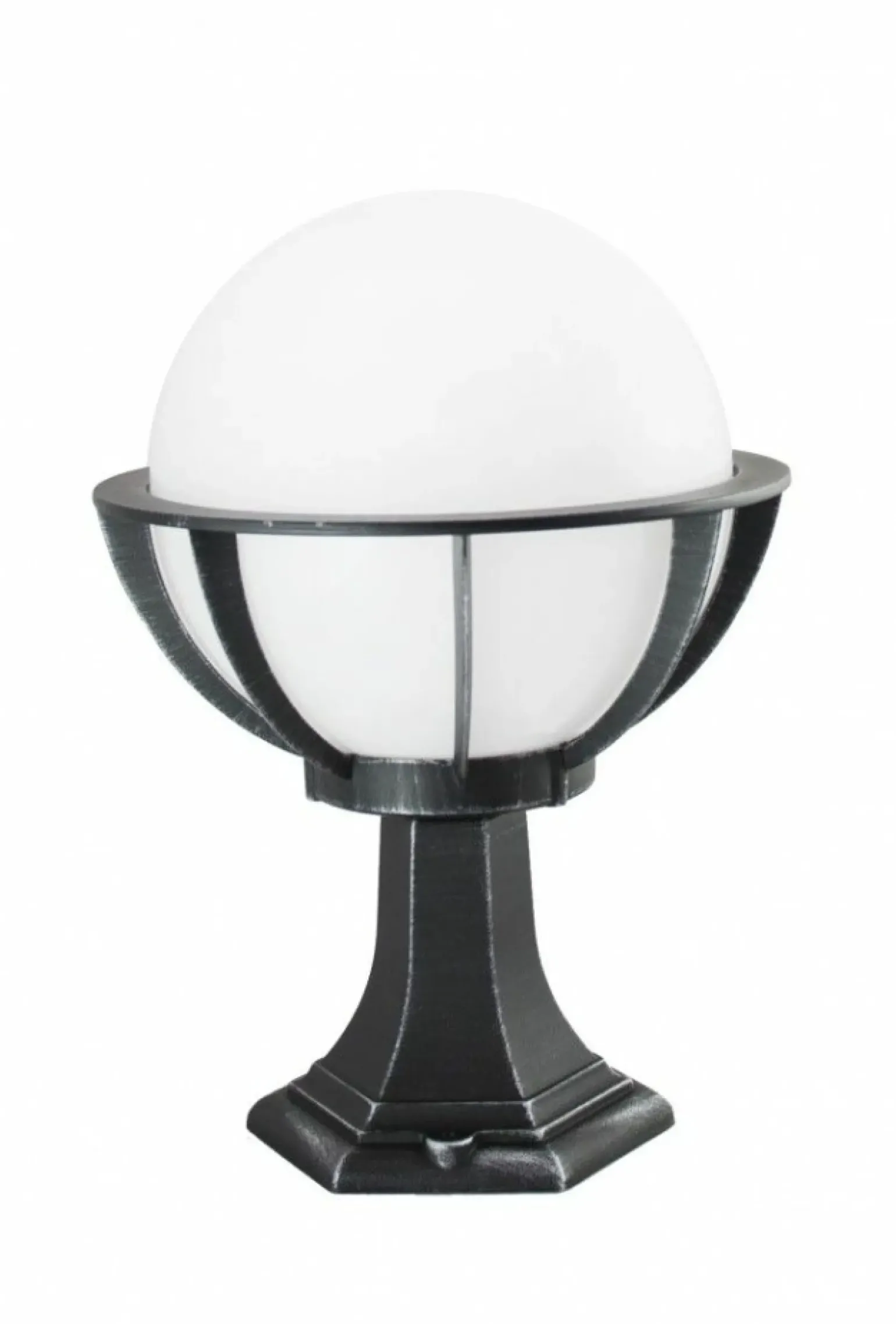 Sklep Kaja Czarna lampka ogrodowa z koszykiem i kloszem K 4011/1/KPO 250 | Kaja Oś