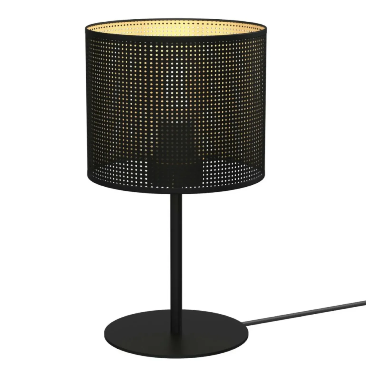 Sklep Kaja Czarna lampka stołowa, do sypialni LX 5256 z serii LOFT SHADE | Kaja