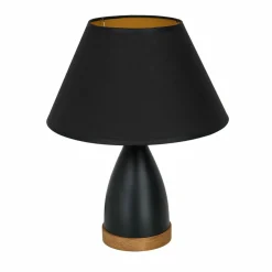 Sklep Kaja Czarna lampka stołowa na szafkę nocną LX 3725 z serii TABLE LAMPS
