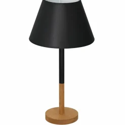 Sklep Kaja Czarna lampka stołowa, nocna, do salonu LX 3754 z serii TABLE LAMPS