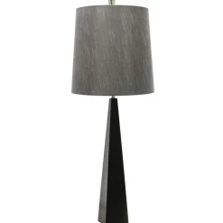 Sklep Kaja Czarna lampka stołowa z abażurem ASCENT-TL-BLK z serii ASCENT