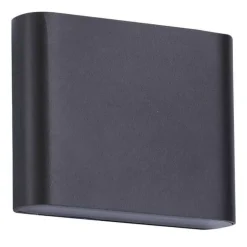 Sklep Kaja Czarna, ledowa lampa ścienna na elewację LP-1556/1W BK z serii SAP