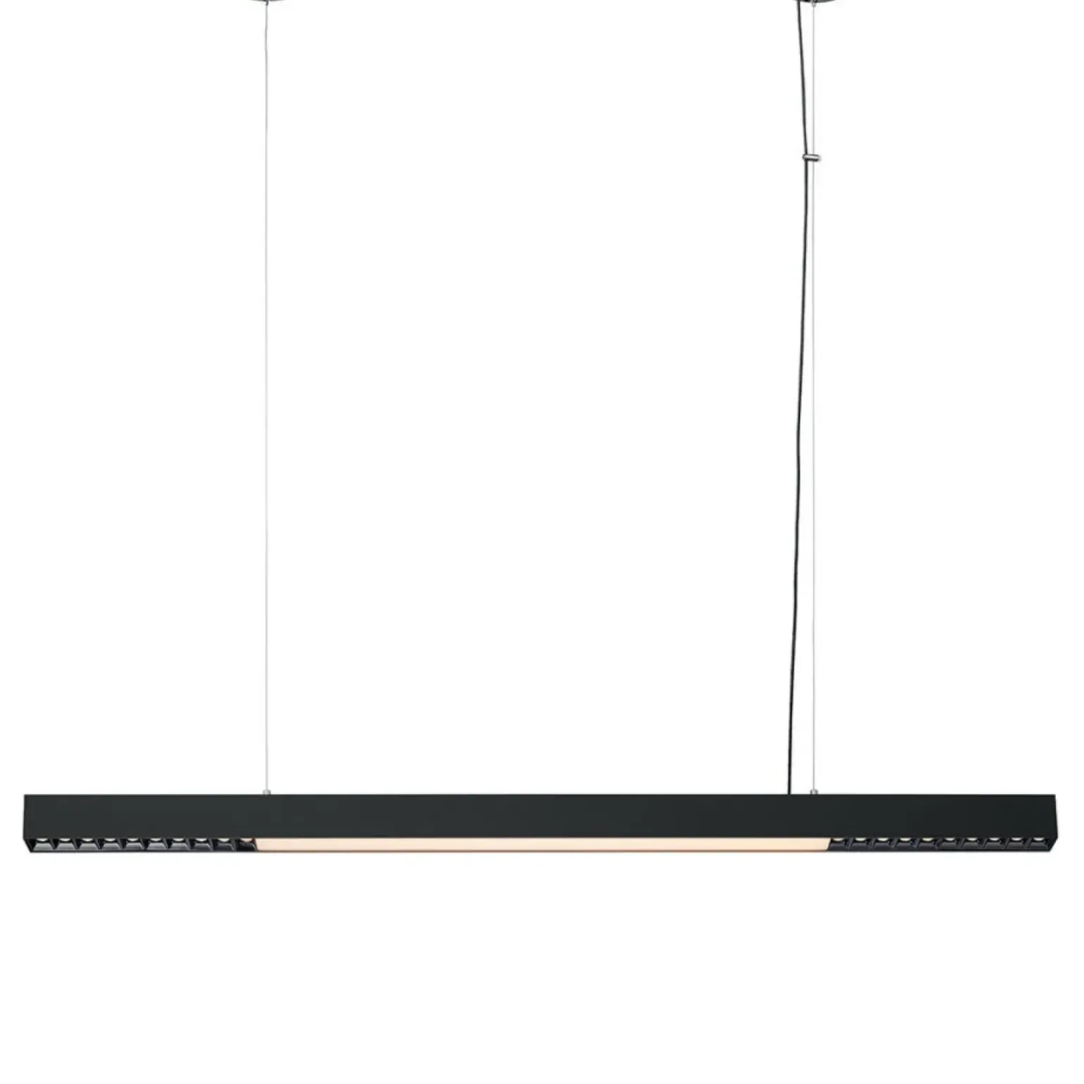 Outlet Czarna listwa LED nad stół 120cm LP-1301/1P L BK SMART CALI L | Kaja Żyrandole Nowoczesne