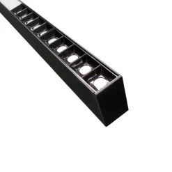 Outlet Czarna listwa LED nad stół 120cm LP-1301/1P L BK SMART CALI L | Kaja Żyrandole Nowoczesne