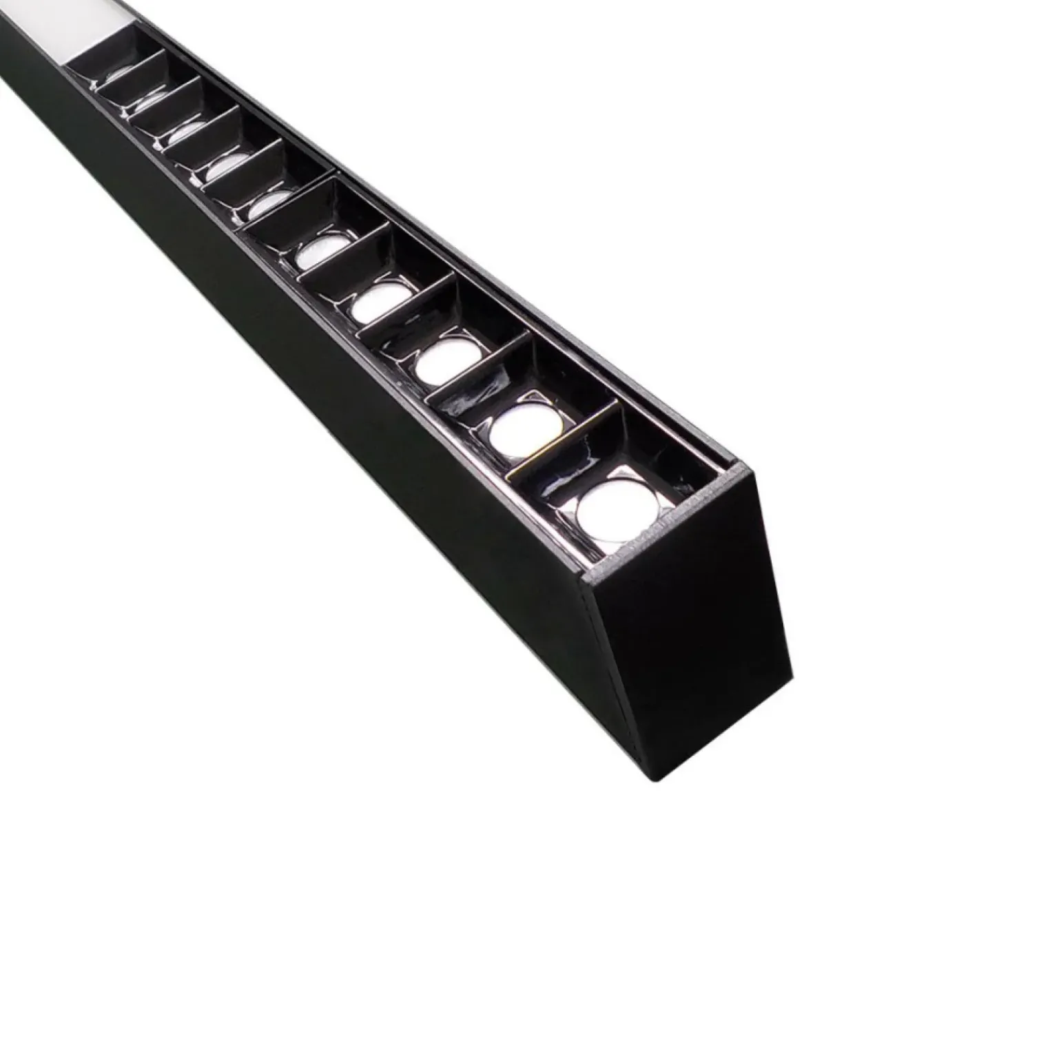 Outlet Czarna listwa LED nad stół 120cm LP-1301/1P L BK SMART CALI L | Kaja Żyrandole Nowoczesne