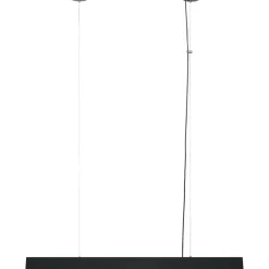 Sale Czarna listwa LED nad stół 80cm LP-1301/1P M BK SMART CALI | Kaja Żyrandole Nowoczesne