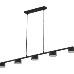 Cheap Czarna listwa wisząca, idealna do salonu TK 6246 DALLAS | Kaja Żyrandole Nowoczesne