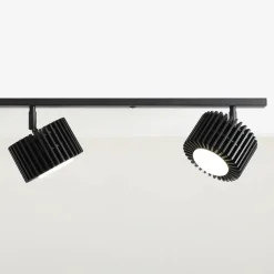 Best Sale Czarna listwa z ruchomymi spotami z drewna 1127PL_L1 z serii TULL | Kaja Oświetl Żyrandole Nowoczesne