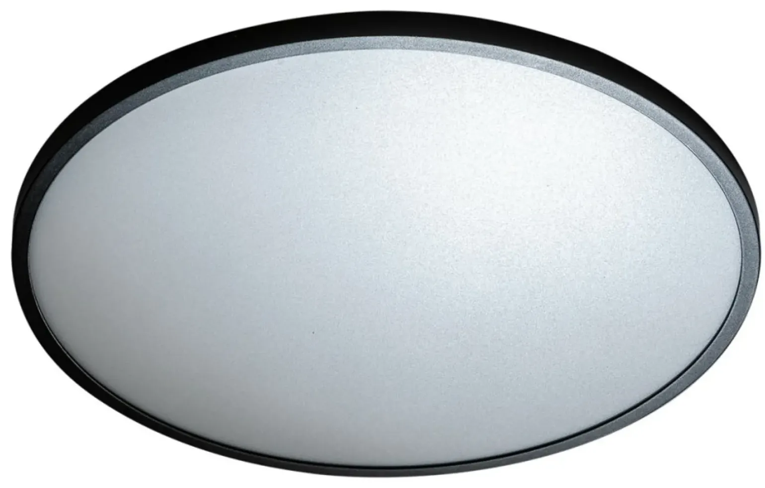 Sklep Kaja Czarna okrągła lampa sufitowa LED szeroka AZ4256 MALTA | Kaja