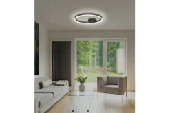 Cheap Czarna okrągła lampa sufitowa LED pierścień AZ4703 HALO | Kaja Żyrandole Nowoczesne