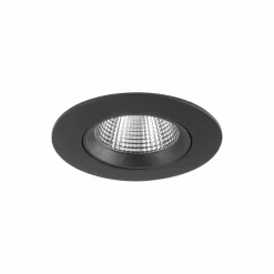 Sklep Kaja Czarna, okrągła oprawa LED 10W 4000K ⌀11cm 10554 EGINA LED | Kaja