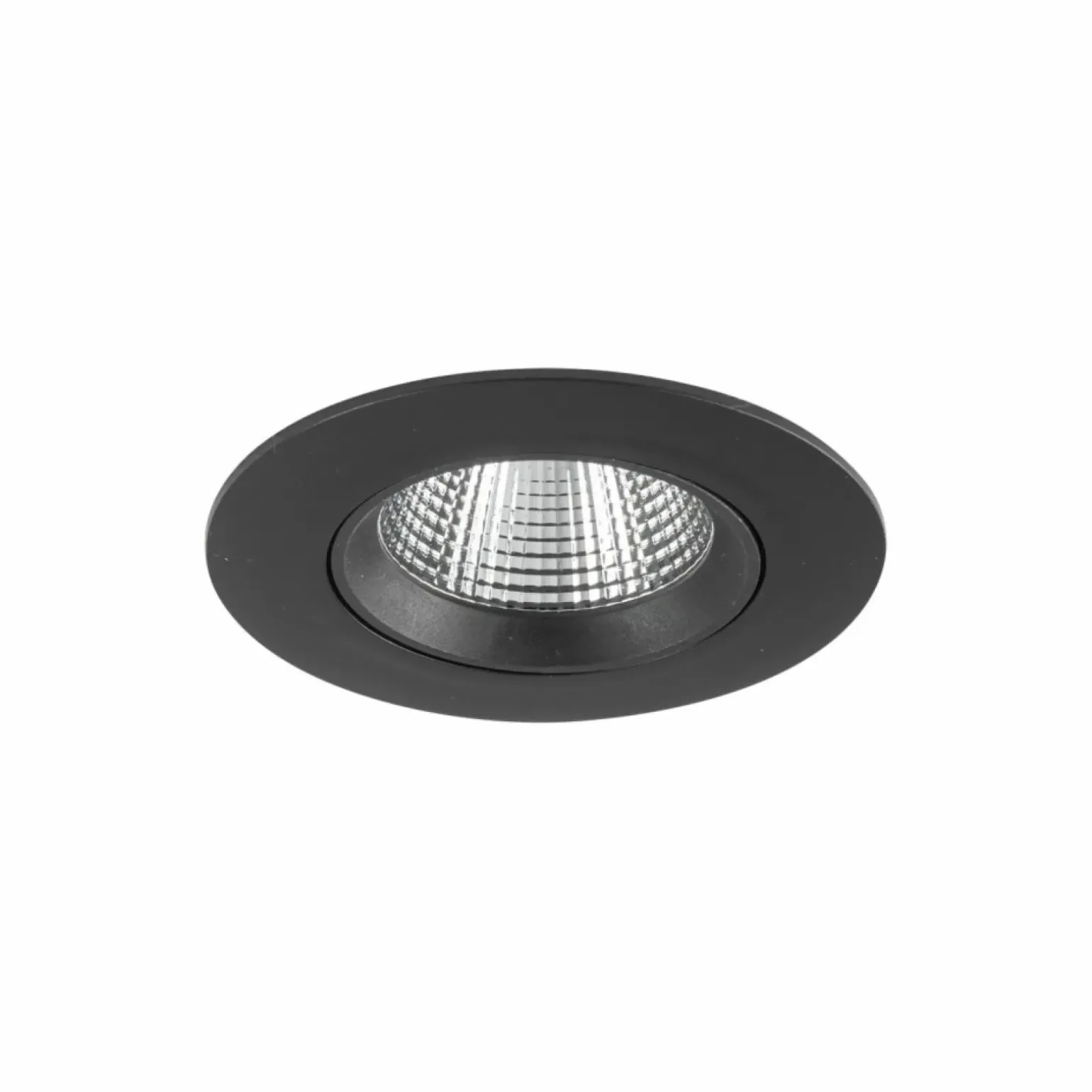 Sklep Kaja Czarna, okrągła oprawa LED 10W 4000K ⌀11cm 10554 EGINA LED | Kaja