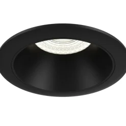 Sklep Kaja Czarna, okrągła oprawa podtynkowa GU10 DL053-01B SHARE | Kaja