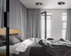 Sklep Kaja Czarna oprawa natynkowa, plafon, na trzy żarówki 8302 | Kaja