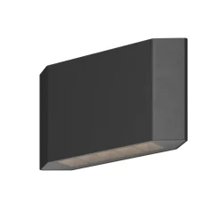 Sklep Kaja Czarna oprawa zewnętrzna, kinkiet LED O412WL-L8GF3K z serii PULL