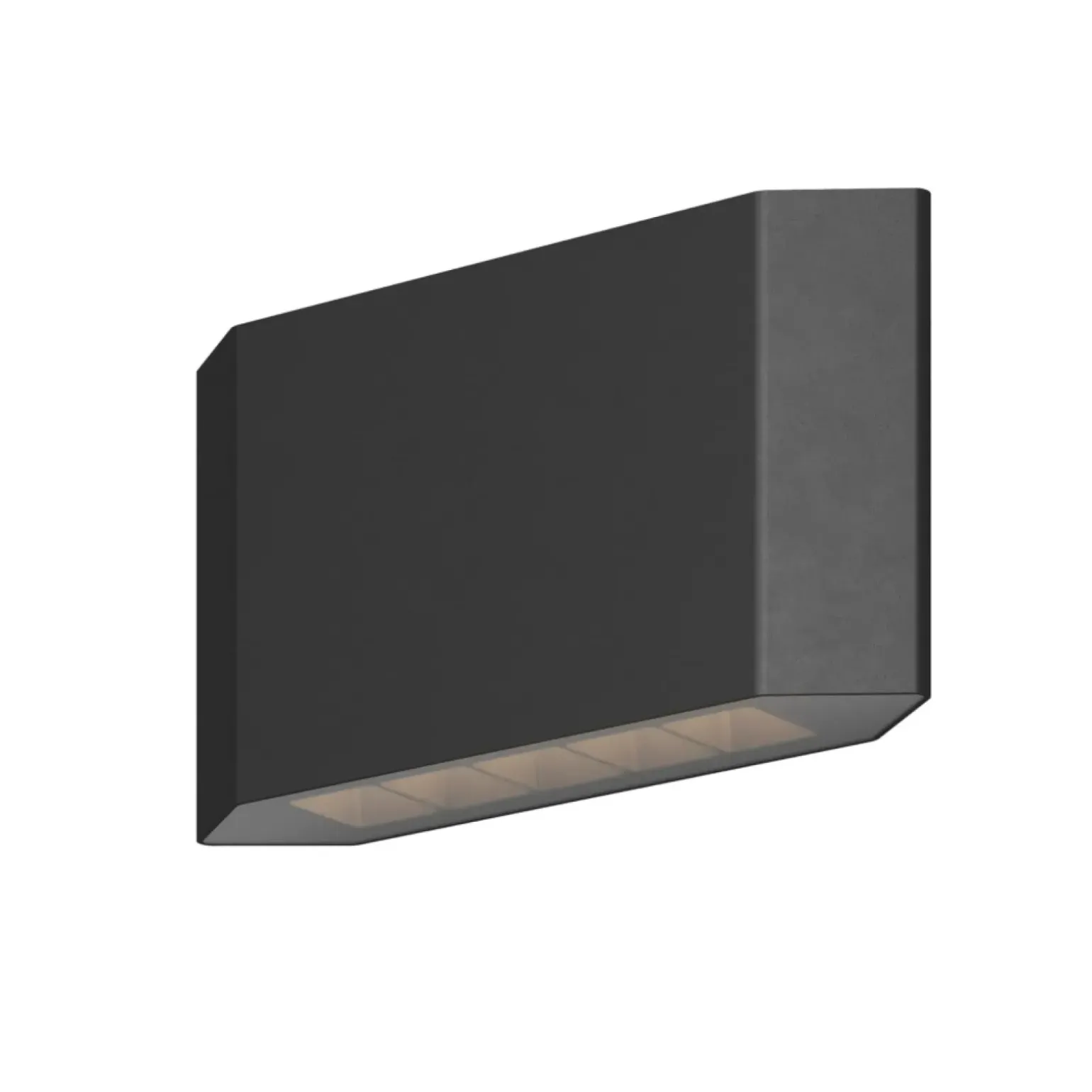 Sklep Kaja Czarna oprawa zewnętrzna, kinkiet LED O412WL-L8GF3K z serii PULL