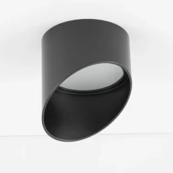 Sklep Kaja Czarna skośna tuba mocowana podtynkowo GX53 10487 HVAR | Kaja