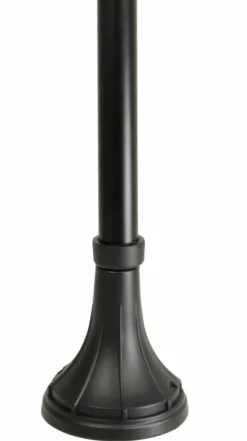 Sklep Kaja Czarna, wyszukana lampa ogrodowa, ozdobna K 5002/3/R z serii TOLEDO | Kaja Oświe