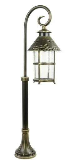 Sklep Kaja Czarna, wyszukana lampa ogrodowa, ozdobna K 5002/3/R z serii TOLEDO | Kaja Oświe