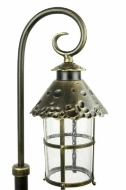 Sklep Kaja Czarna, wyszukana lampa ogrodowa, ozdobna K 5002/3/R z serii TOLEDO | Kaja Oświe