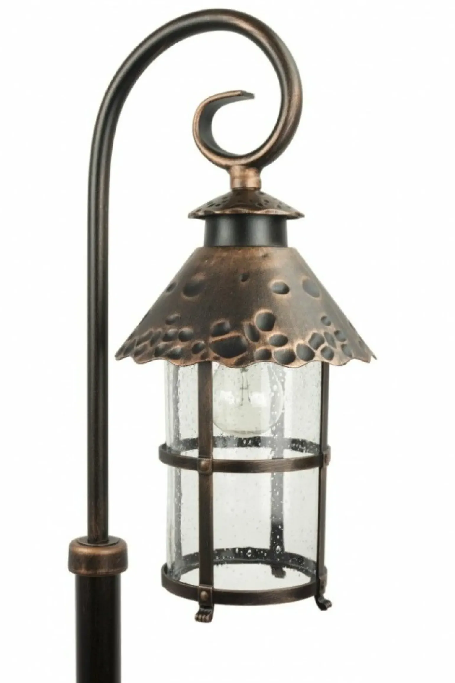 Sklep Kaja Czarna, wyszukana lampa ogrodowa, ozdobna K 5002/3/R z serii TOLEDO | Kaja Oświe