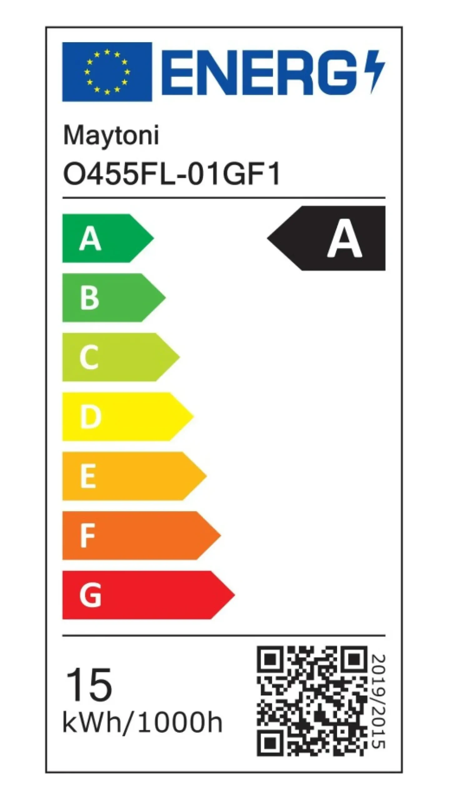 Sklep Kaja Czarna, zewnętrzna lampa ogrodowa O455FL-01GF1 z serii TRIM