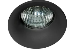 Sklep Kaja Czarne, nieruchome oczko podtynkowe do korytarza AZ1716 IVO | Kaja