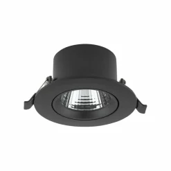 Sklep Kaja Czarne oczko podtynkowe LED 5W 4000K ⌀9cm 10550 EGINA LED | Kaja