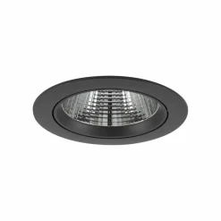 Sklep Kaja Czarne oczko wpustowe LED 15W 3000K ⌀14cm 10557 EGINA LED | Kaja